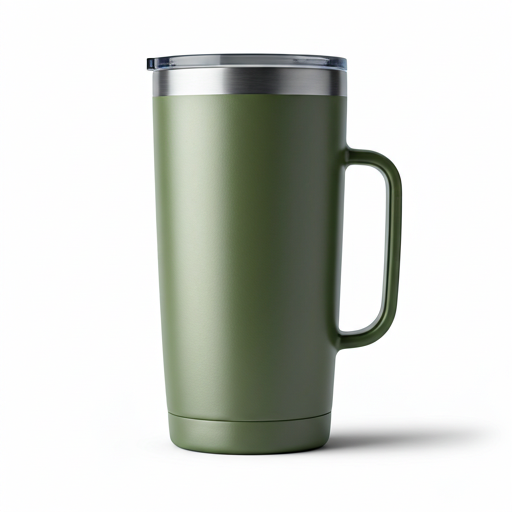 H2deek 40oz Handle insulated drinkware, editorial studio shot