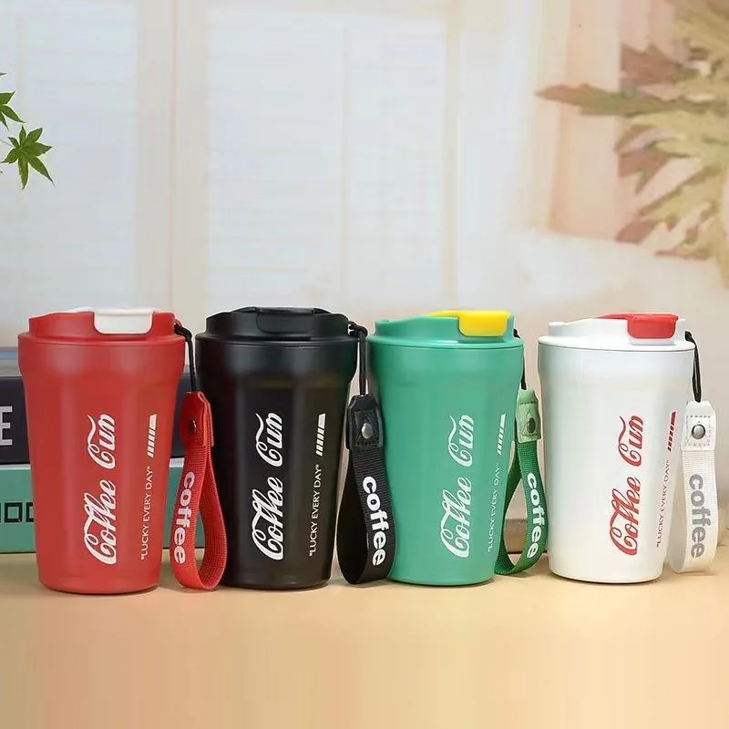 H2deek Octagon Coffee Thermos — SS304 · Multi-color, factory catalog photo