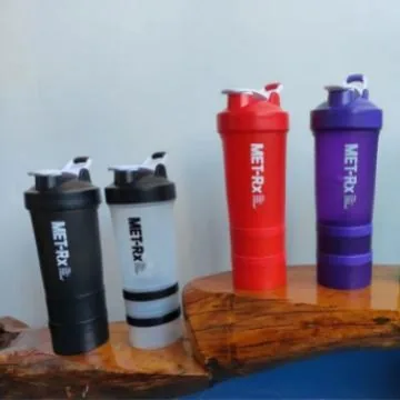 H2deek 3-Layer Protein Shaker — PP · Storage Base, factory catalog photo