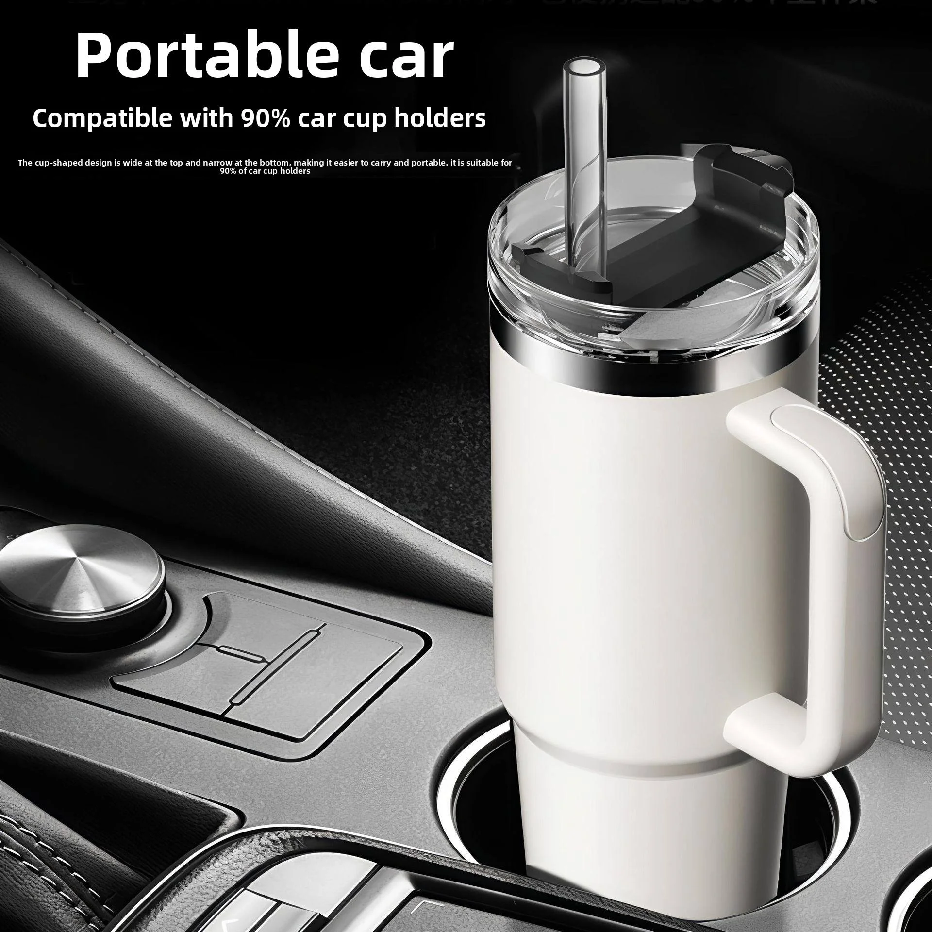 stocked classic coffee mug thermal glasses 304 stainless steel insulated tumbler with straw lids cup 40oz tumbler with handle