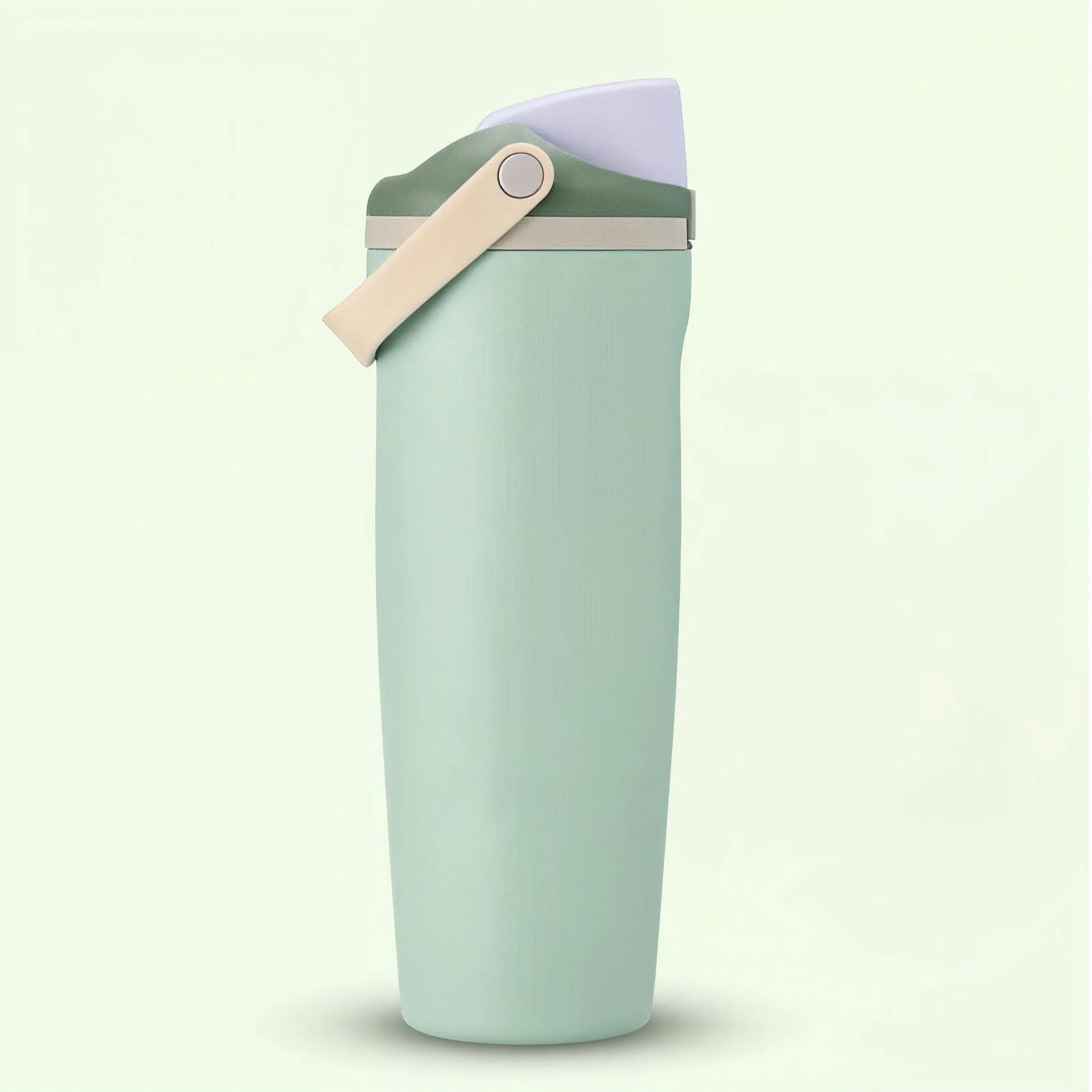 modern 30oz large capacity stainless steel 304 vacuum thermos cup straw outdoor satchel rubber travel drinkware cartoon design